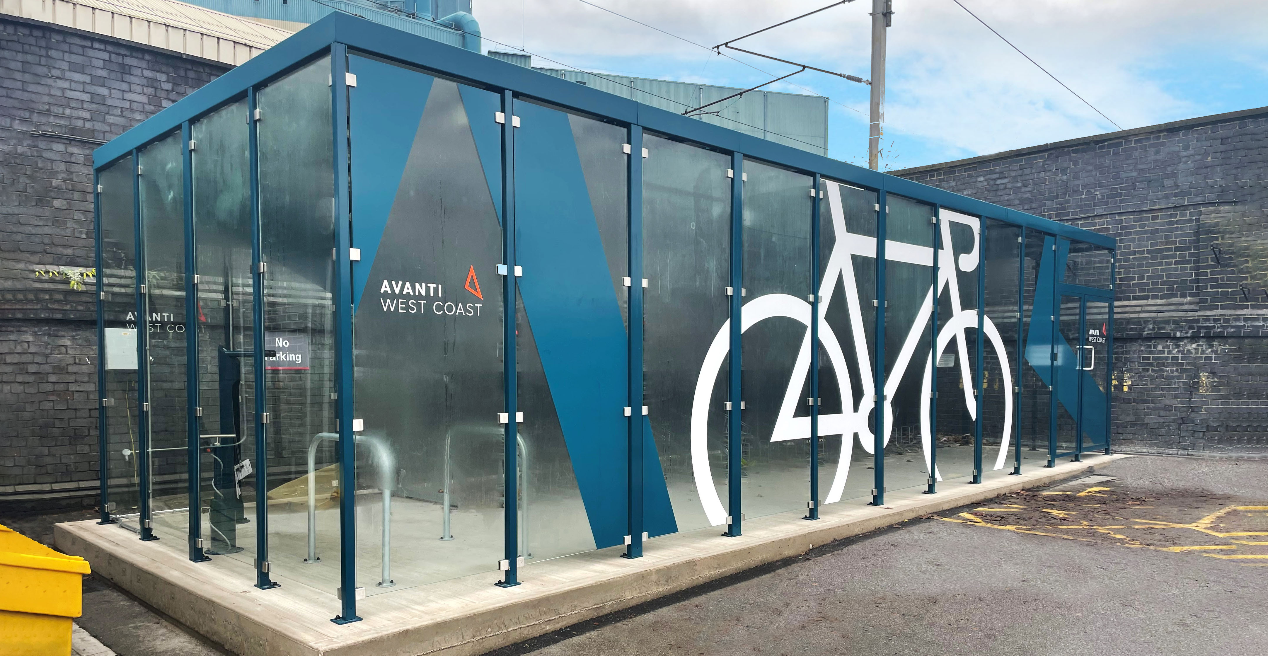 Falco Cycle Hub Rollout for Avanti West Coast Rail Network Falco UK LTD